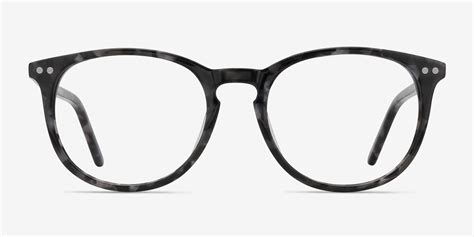 Fiction Grayfloral Premium Single Vision Eyeglasses Eyebuydirect