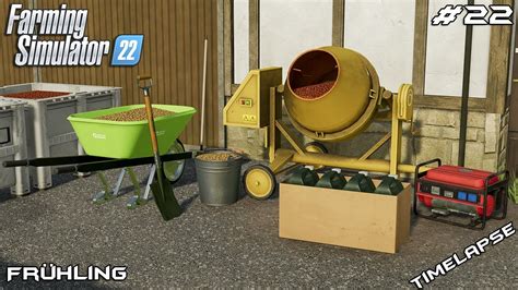 Buying Concrete Mixer And Making Seeds Animals On Frühling Farming