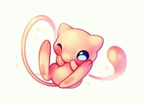 Chibi Mew💖 Cute Animal Drawings Kawaii Pokemon Mew Cute Pokemon