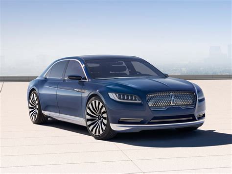Lincoln Continental Concept Previews 2016 Sedan New Grille