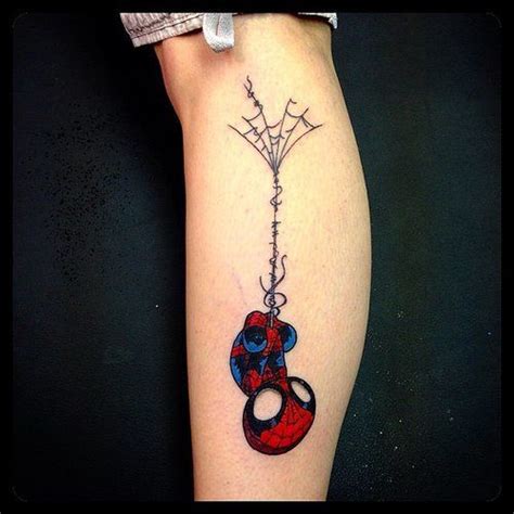 More images for small spiderman tattoo » Superhero Tattoos for Men - Ideas and Inspiration for Guys