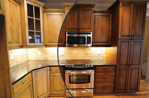 Make cabinets, faceframes and installation. Gel Stain Kitchen Cabinets Best Of Staining Oak Kitchen ...