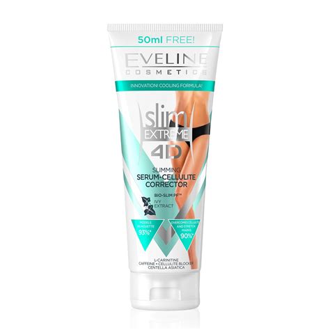 buy eveline cosmetics slim extreme 4d concentrated cellulite slimming hot cream fast fat burning