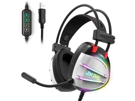 Ps4 Gaming Headset True 71 Surround Sound Headphones With Noise