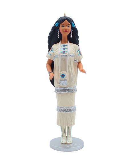 Hallmark Ornament 1996 Native American Barbie Qx5561 1st In Serie