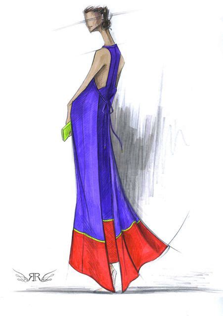 Rachel Roy Sketch Illustration Fashion Design Fashion Illustration