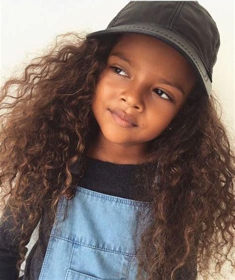 Imagem De Beautiful Curl Cute Black Babies Light Skin Girls Curly