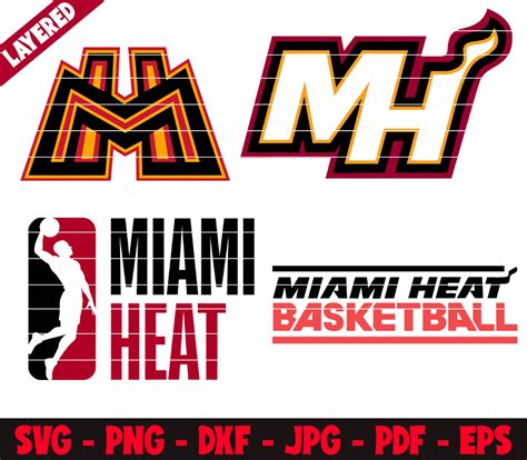 Miami Heat Svg Nba Logo Svg Bundle Mia Heat Logo For Cricut Etsy Vrogue