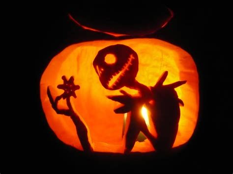 Halloween Pumpkin Carving Stencils The Nightmare Before Christmas