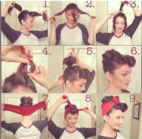 Rosie The Riveter Hairstyle Tutorial Which Haircut Suits My Face