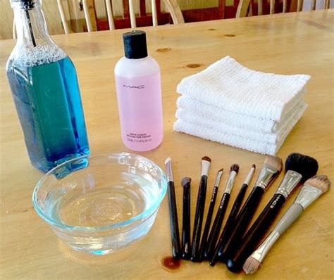 For optimal application and the truest color payoff, it's important to use clean brushes, says surratt. Cleaning Makeup Brushes - DIY - AllDayChic