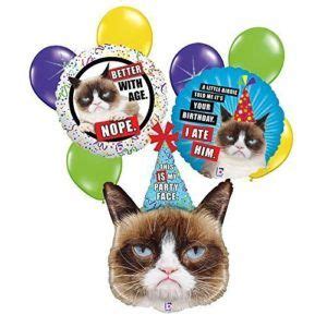 These Grumpy Cat Balloons Are Just One Of The Wonderful Party Supplies Featured On This Page
