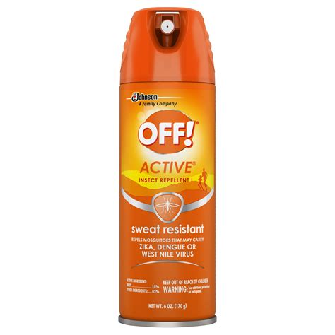Off Active Insect Repellent I 6 Oz