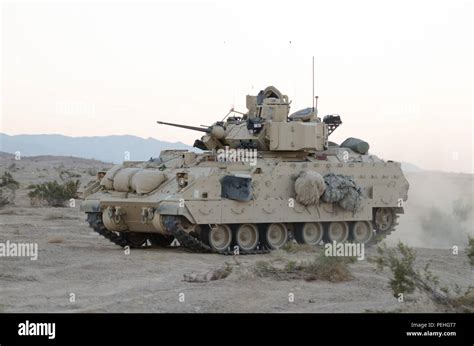 An M2a3 Bradley Infantry Fighting Vehicle With 3rd Battalion 116th