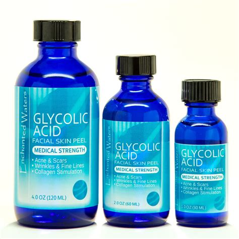 If you see that i'm replying to something out. GLYCOLIC ACID Chemical Peel Kit Medical Grade - 100% Pure ...