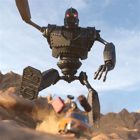Escaping Of The Iron Giant Finished Projects Blender Artists Community