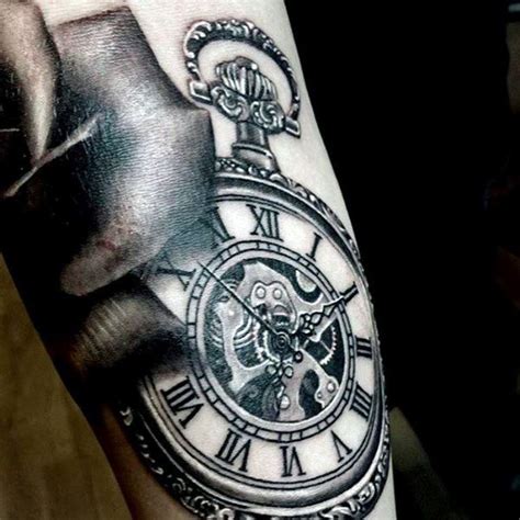 200 Meaningful Pocket Watch Tattoos Ultimate Guide 2019