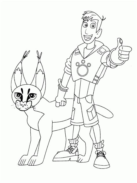 Wild Kratts Pictures To Print And Color ~ Pbs Coloring Printable
