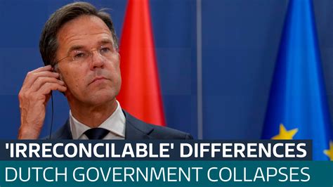 Dutch Prime Minister And Entire Cabinet Resign Over Migration Policy Deadlock Latest From Itv News