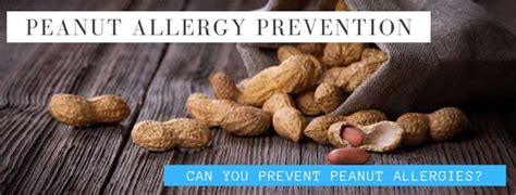 Peanut Allergy Prevention Can You Prevent Peanut Allergies