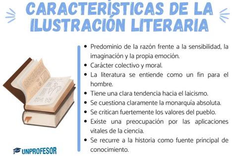 20 Características De La IlustraciÓn Literaria
