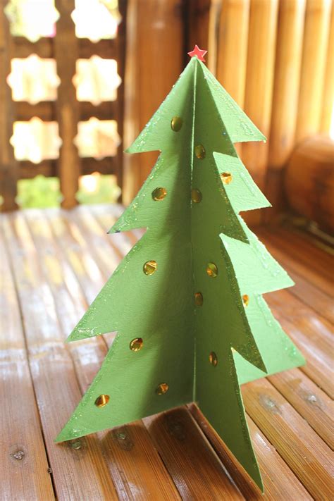 Make A Paper Christmas Tree Diy Christmas Tree Xmas Crafts