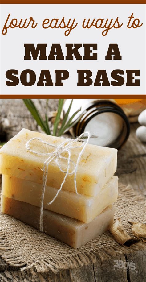 How To Make A Soap Base Handmade Soap Recipes Soap Making Recipes