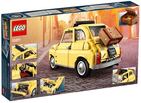 Lego Creator Expert Fiat 500 Modular Vehicle Official Images Toys N