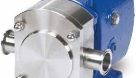 Alfa Laval SSP rotary Tri-Lobe pump 0.37 kW 25 mm ports 0.08 litres/rev