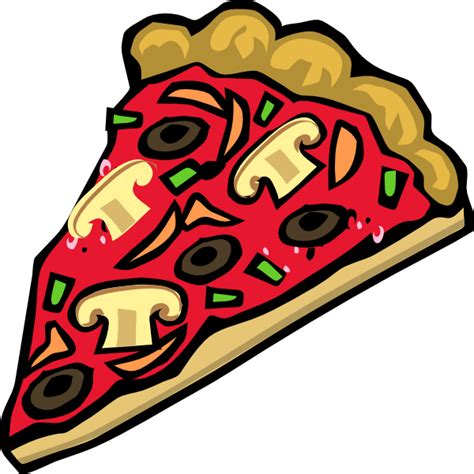 Veggie Pizza Clip Art At Vector Clip Art Online Royalty