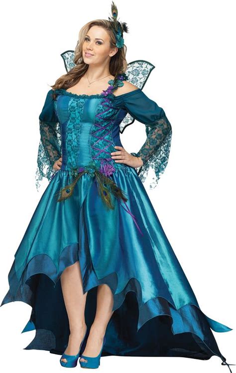 Plus Size Peacock Queen Costumes Plus Size Sexy Fairy Costumes Plus