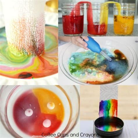 Super Cool Rainbow Science Experiments Coffee Cups And Crayons