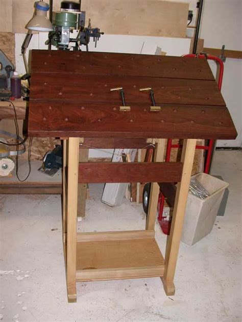 wood carving bench  woodworking