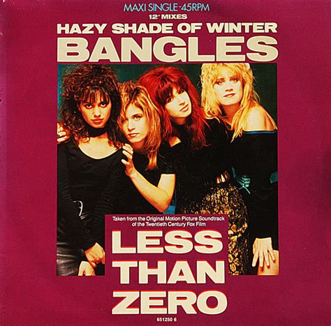Bangles Hazy Shade Of Winter 12 Mixes 1987 Vinyl Discogs