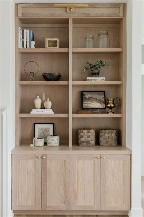 White And Oak Bookcase Bookshelf Style