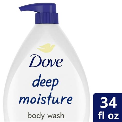 Dove Beauty Body Wash With Pump Deep Moisture Nourishing For Dry Skin