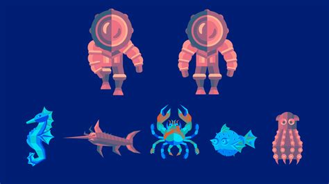 Game User Interface To Mobile Devices Coral Reef On Behance