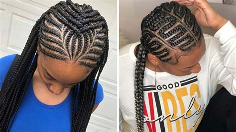 No matter what your hair a. Most Beautiful Cornrow Braids That Turn Heads in 2020 ...