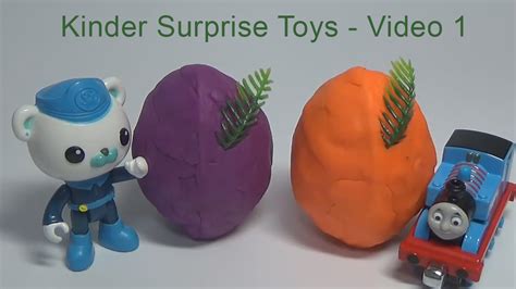 Kinder Joy Toys Video 1 Youtube