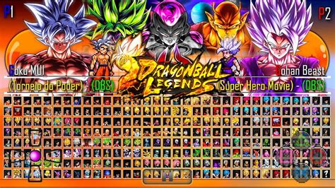 Dragon Ball Legends Mugen V2 230 Characters New 2022 Youtube