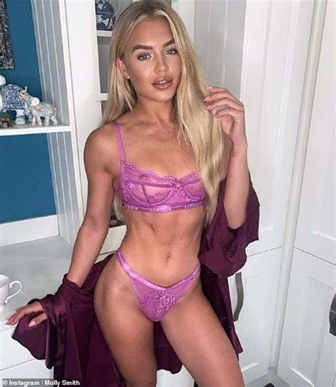 Love Island S Molly Smith Wears Lilac Lingerie For Racy Photos Daily Mail Online