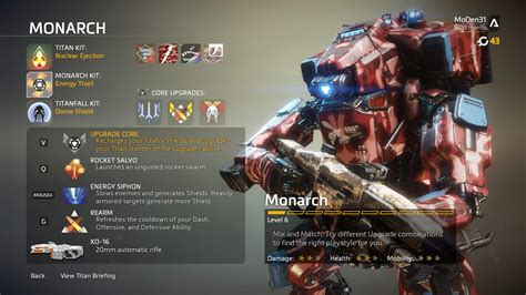 Titanfall 2 The Monarch Guide