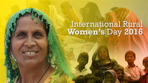 International Rural Women Day Community World Service Asia