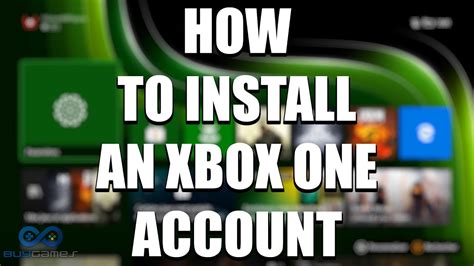 How To Install An Xbox Account Youtube