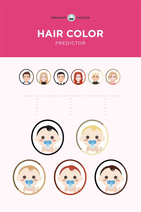 What Color Hair Will My Baby Have Baby Hair Color Predictor Baby
