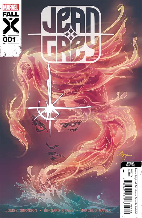 Jean Grey 1 Amy Reeder 2nd Printing Variant Fall 10042023