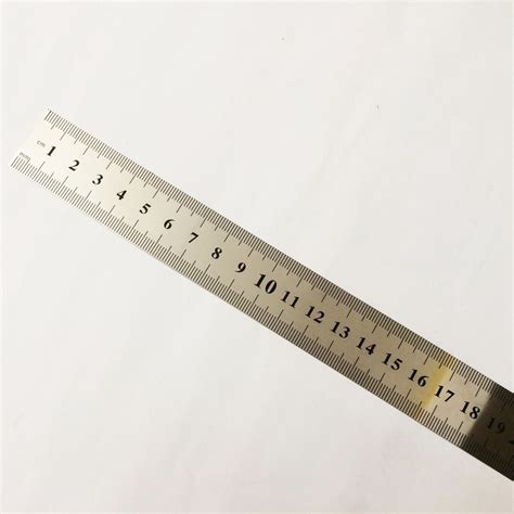 Steel Metal Ruler 12 30cm 18 45cm 24 60cm Shopee Philippines
