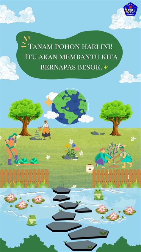 Poster Peduli Lingkungan Go Green