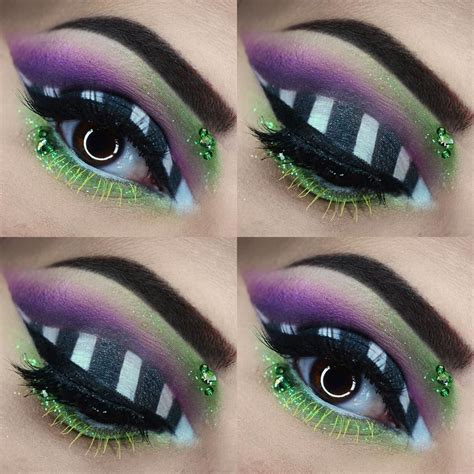 Beetlejuice the musical, new york, new york. beetlejuice... beetlejuice... | Halloween eye makeup ...
