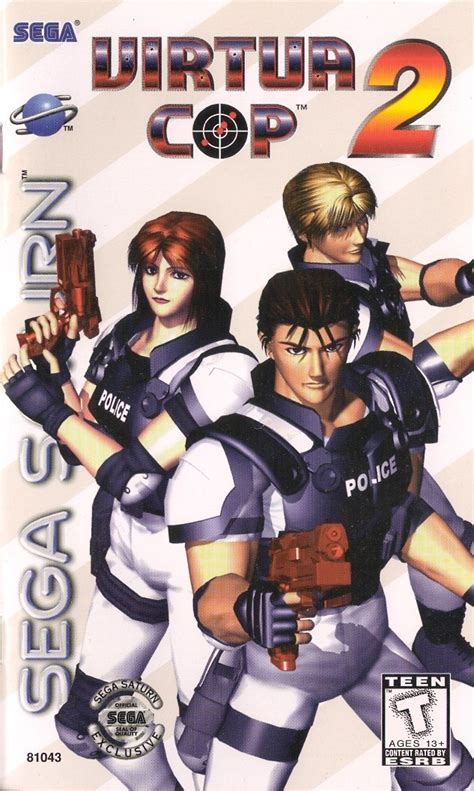 Virtua Cop 2 Sega Saturn Game